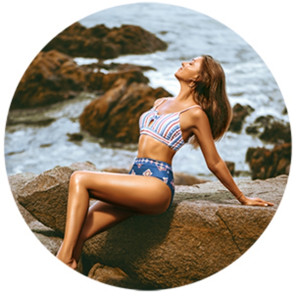 Cupshe Sunny Days Lined Bikini Bottoms - Picture 6 of 11